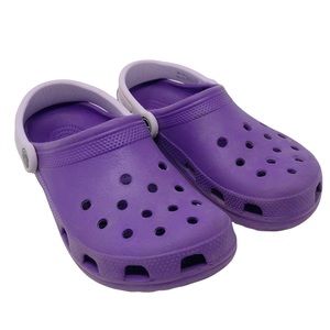 white sherpa crocs